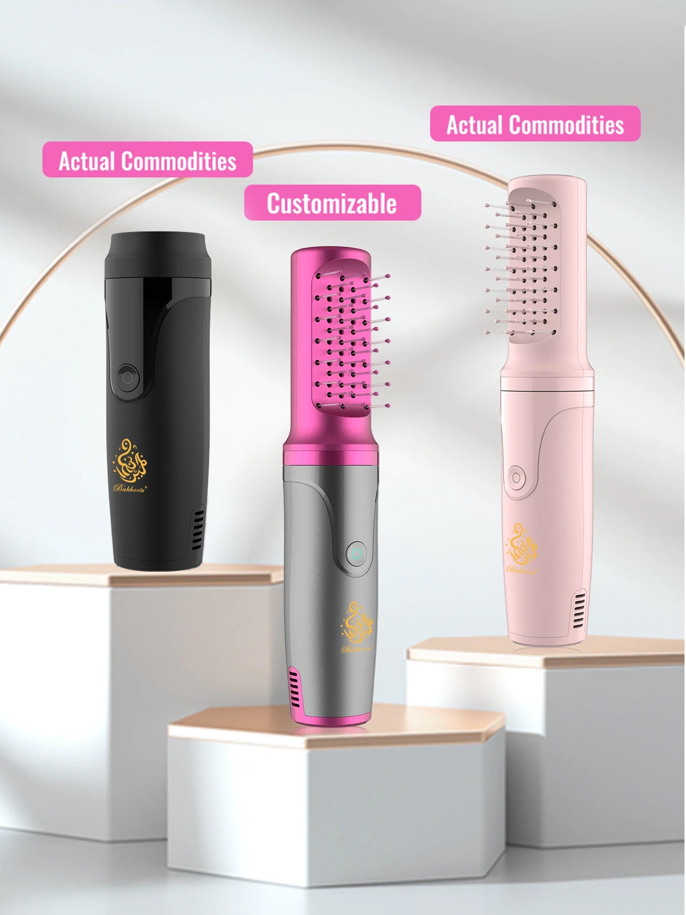 Al Rayyan Electric Bukhoor Diffuser – Luxury Aroma Set with Comb