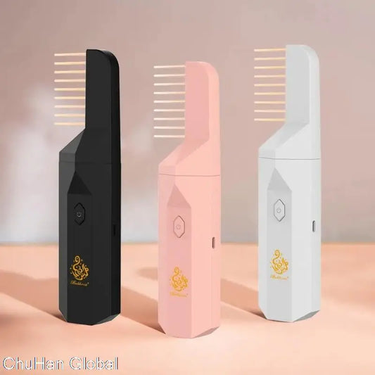 Al Rayyan Electric Bukhoor Diffuser – Luxury Aroma Set with Comb